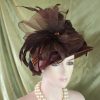 Abstract Brim Formal Church Hat