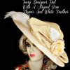 Big Brim Formal Dress Hat Women