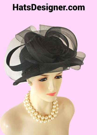 Formal Wedding Dress Church Hat