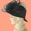 Formal Wedding Dress Church Hat