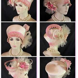 Couture Designer Luxury Pillbox Hat