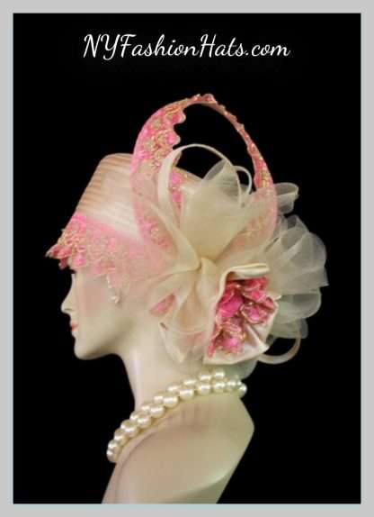 Couture Designer Luxury Pillbox Hat