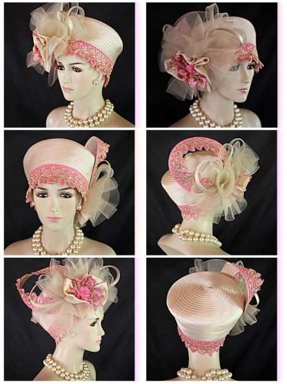 Couture Designer Luxury Pillbox Hat