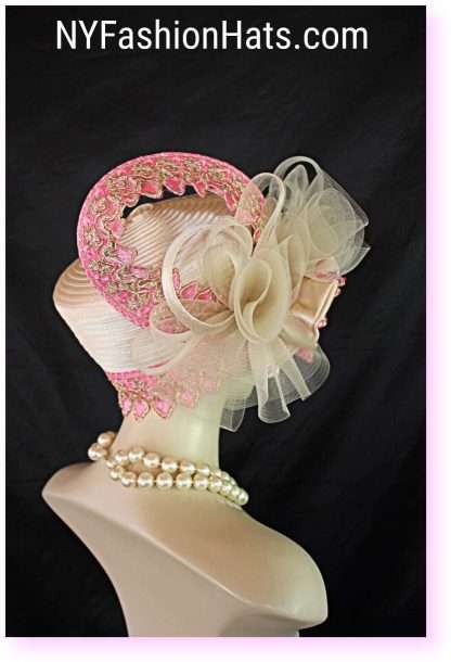 Couture Designer Luxury Pillbox Hat