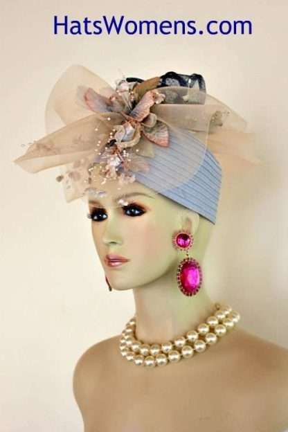 Church Wedding Designer Hats For Women 87g