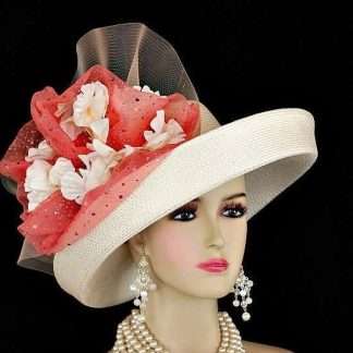 Haute Couture Big Brim Formal Hat