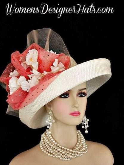 Haute Couture Big Brim Formal Hat