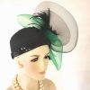 Haute Couture Designer Pillbox Hat NYFashionHats