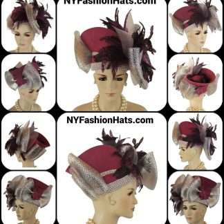 Haute Couture Designer Pillbox Hat NYFashionHats