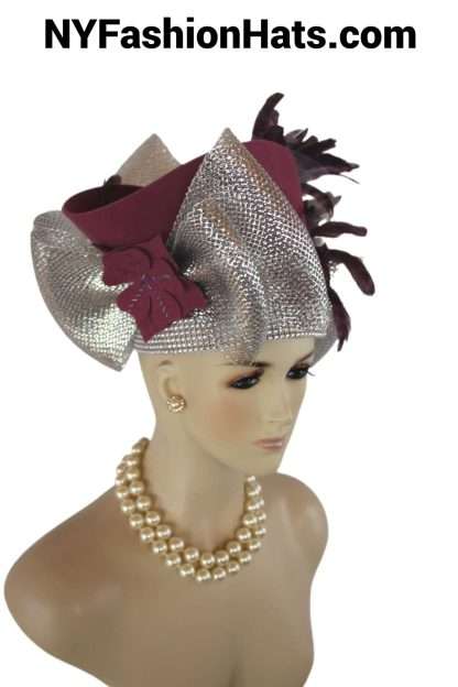 Haute Couture Designer Pillbox Hat NYFashionHats