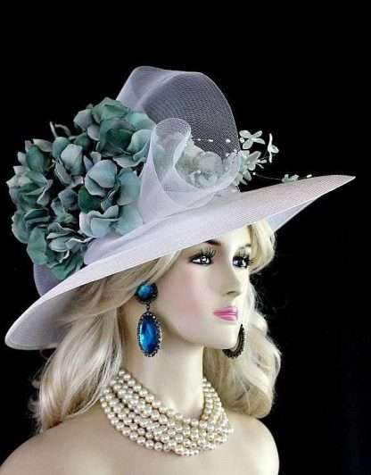 Haute Couture Luxury Statement Big Large Brim Hats