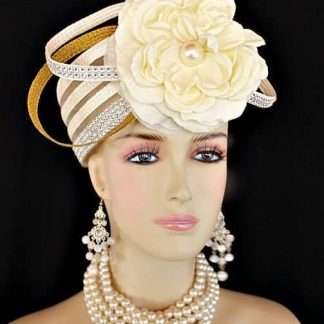 Haute Couture Pillbox Hat Wedding