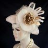 Haute Couture Pillbox Wedding Hat Women