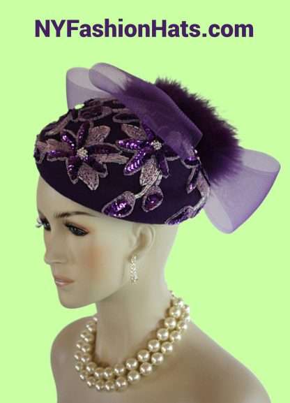 Avant Garde Dress Hat Wedding Headpiece