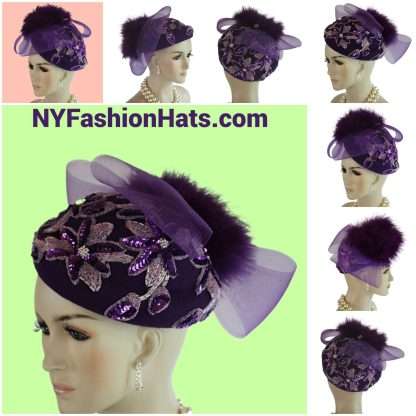 Avant Garde Dress Hat Wedding Headpiece