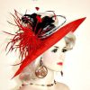 Wide Brim Church Temple Formal Hat