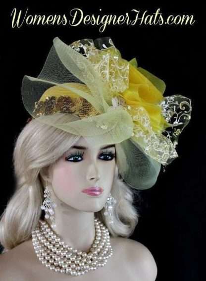 Haute Couture Wedding Pillbox Hat NYFashionHats