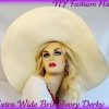 Ivory Soft Beige Coral Hat