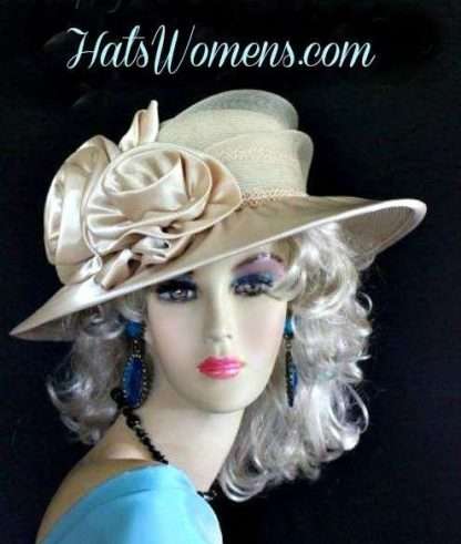 Satin Wedding Bridal Formal Hat