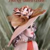 Ladies Beige Wide Brim Kentucky Derby Hat Wedding Hats 221