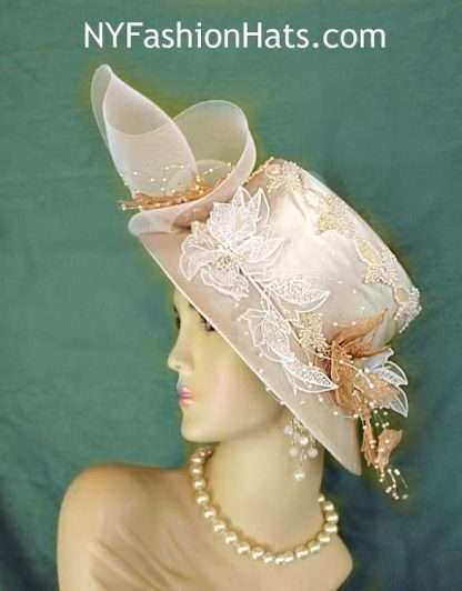 Temple Church Wedding Hat