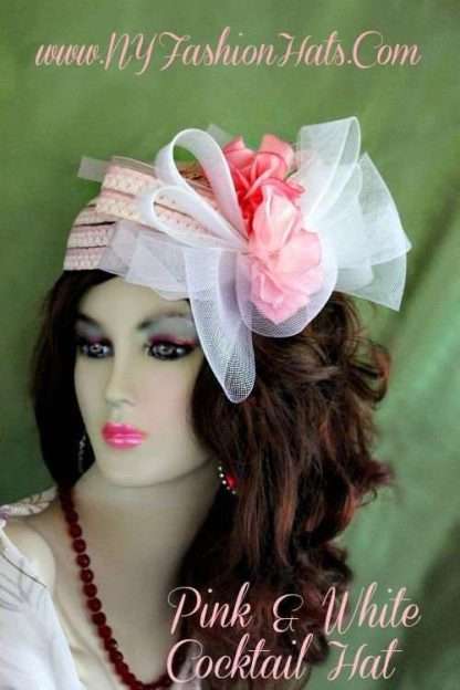 Pillbox Wedding Bridal Hat Headpiece