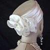 Pillbox Wedding Bridal Hat
