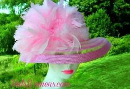 Pink Kentucky Derby Oaks Racing Hat