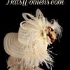 Custom Motf Premium Wedding Hat For Women