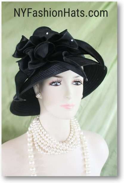 Elegant Wedding Church Formal Sabbath Hat