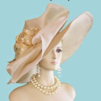 Women's Couture Designer Wedding Bridal Hat