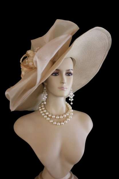 Women's Couture Designer Wedding Bridal Hat