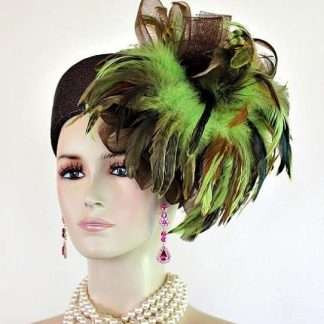 Women's Designer Pillbox Formal Hat