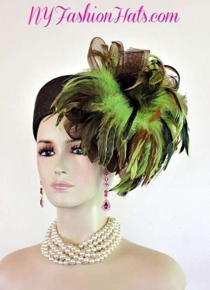 Women's Designer Pillbox Formal Hat