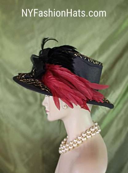 Formal Luxury Statement Wedding Church Hat