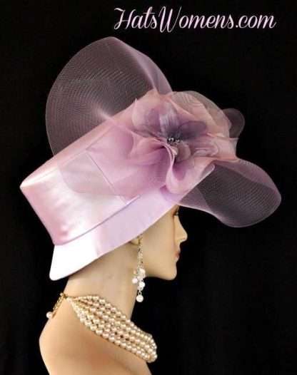 Abstract Brim Wedding Bridal Dress Hat